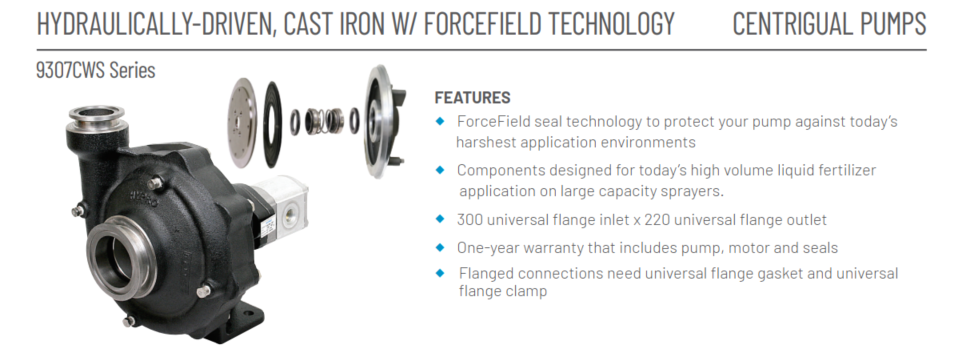 9307C Series Centrifugal Pumps