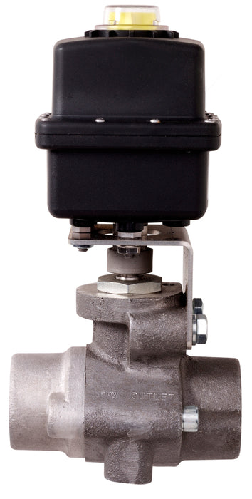 Fast Control On/Off Valve with  Motor 1" 90 Degree