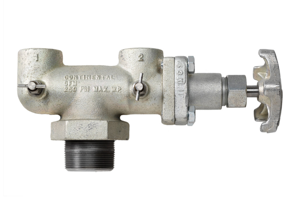 Relief Valve Manifold - Two 1- 1/4" Female Pipe Thread Outlet 2"
