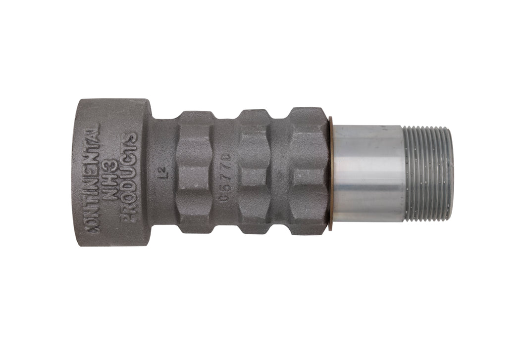 Safety Extension Coupling 1-1/2" Male Pipe Thread  x  2-1/4" Acme