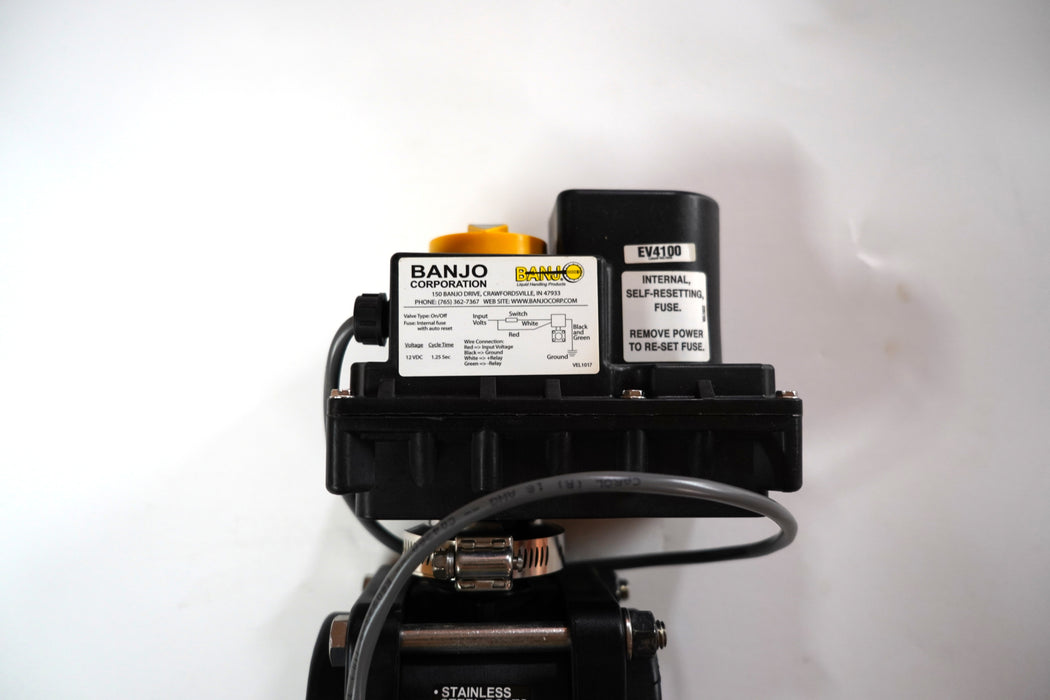 SOLD - 1.5" Banjo Electric Ball Valve