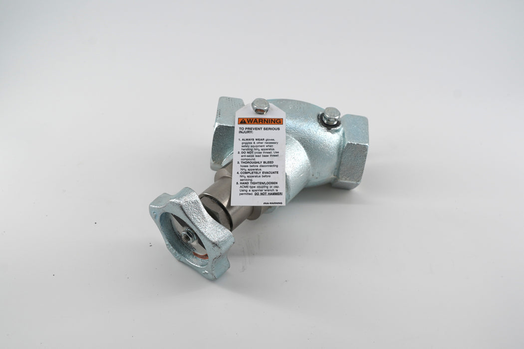 1-1/2" High Flow Globe Valve with Stainless Steel Bonnet