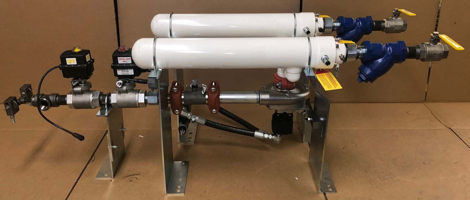 Welded Doubles with Flow Meter, Control & Shut-Off