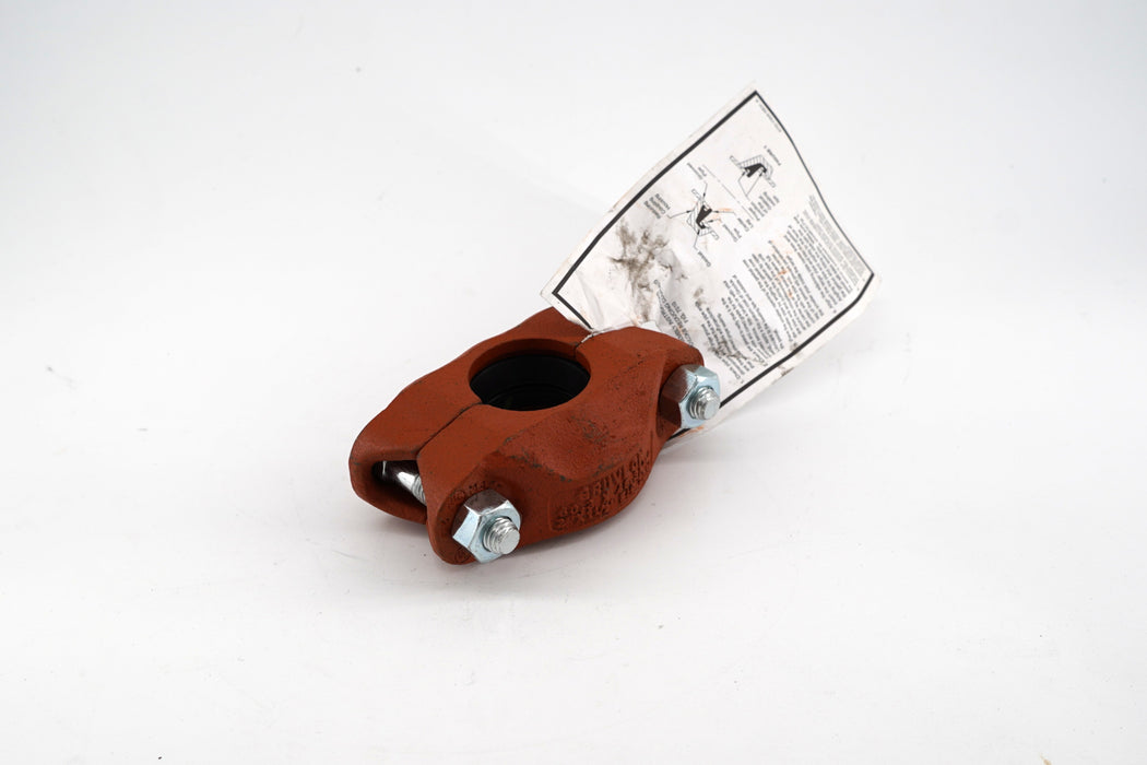 Red Coupling with Gasket for Piping Systems