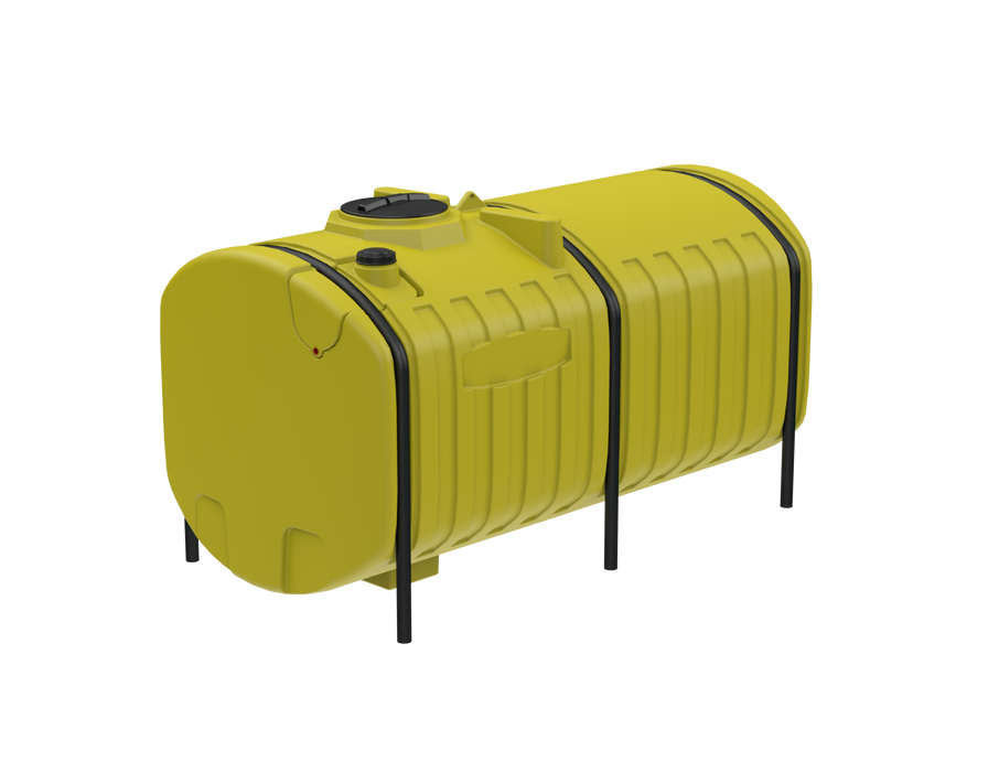 1500 Gallon Crop Care Tank with Sloped Sump (Baffles & Rinse Tank Included)