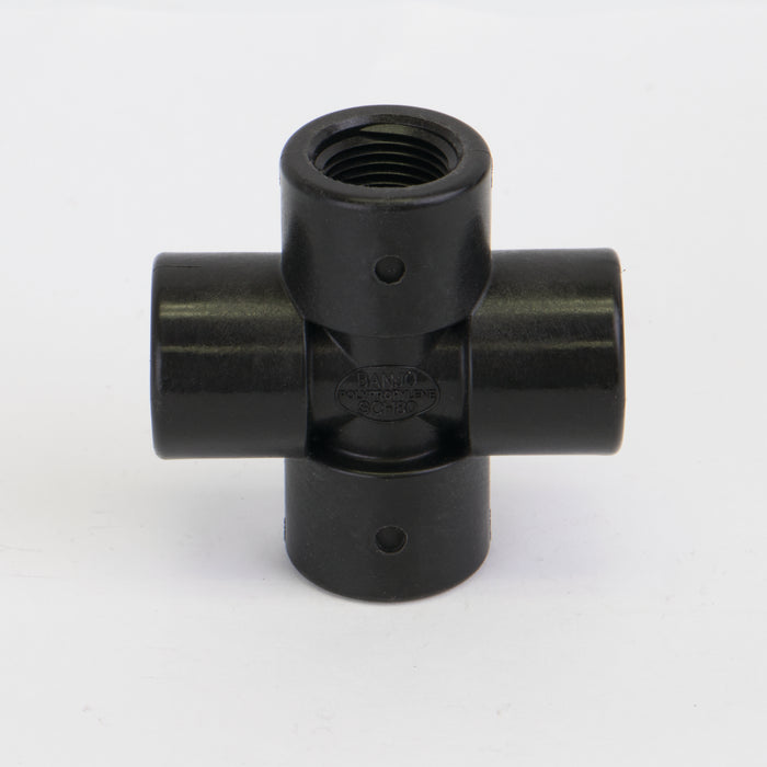 3/8" Poly Pipe Cross