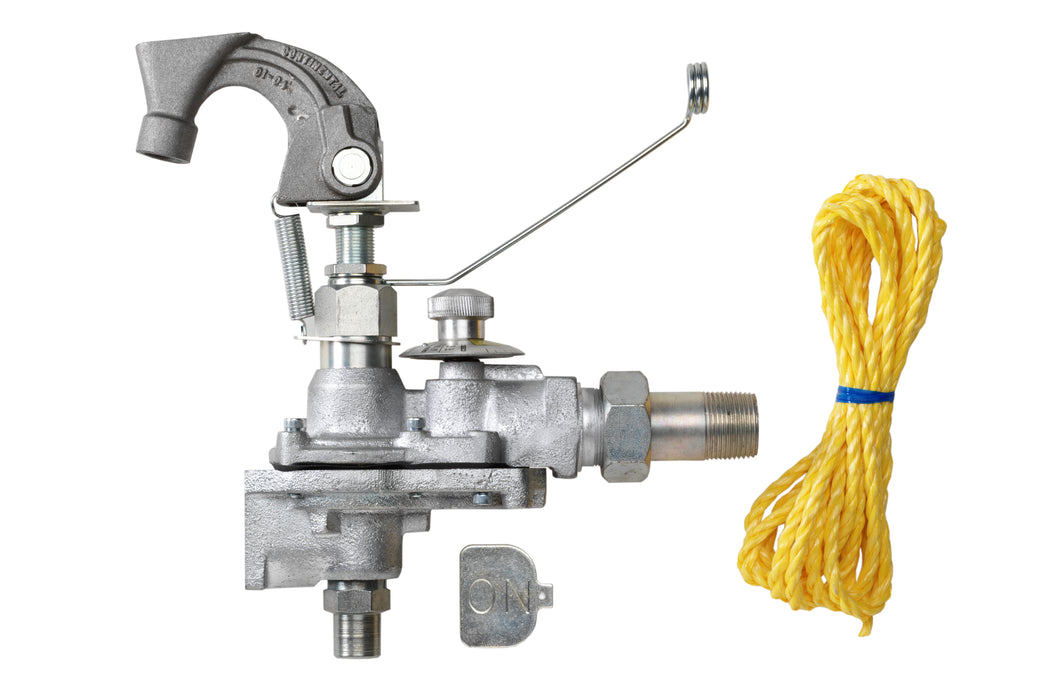 Meter Matic - Single Outlet 1" Female Pipe Thread with Rope Shut-Off