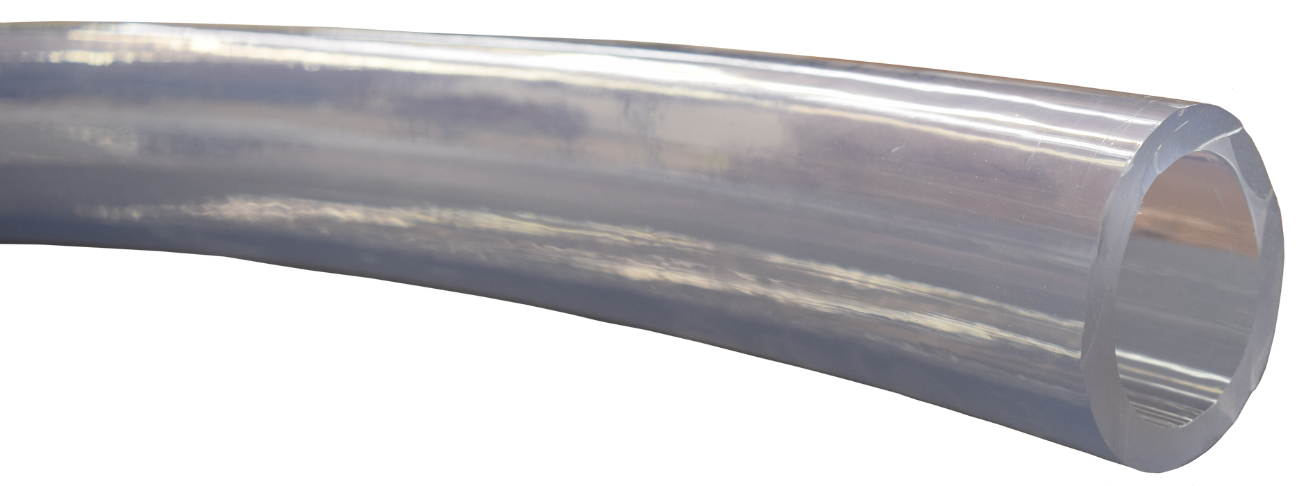 1-1/4" Clear Vinyl Tubing 50' (1-1/2" OD)