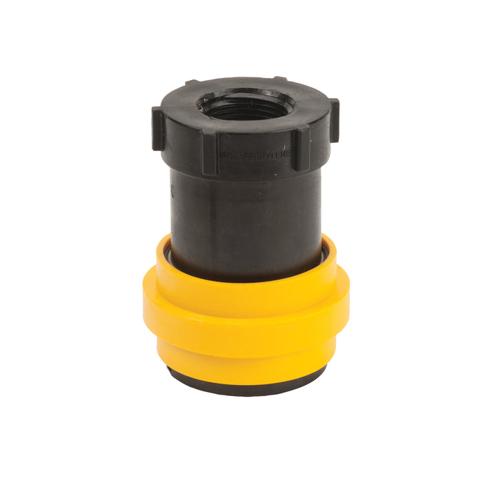 Female Dry Poppet Coupler 1"