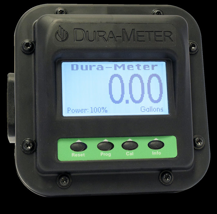 Chemical Flow Meter, 1" Dura Meter, Viton® Seals
