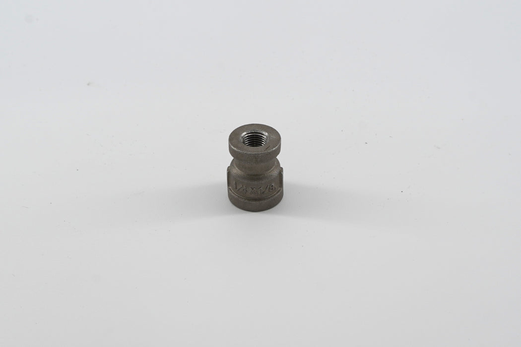 1/4 x 1/8" Red Coupling