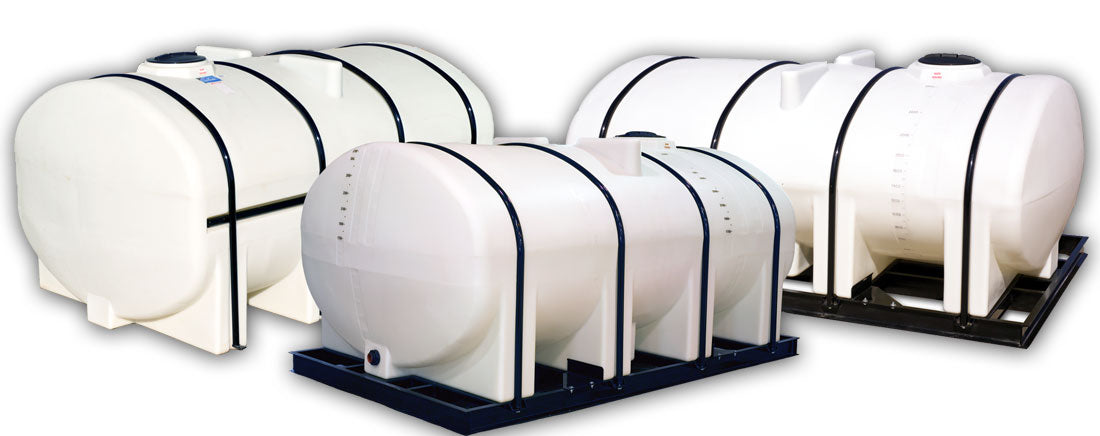 2750 Gallon Elliptical Free Standing Horizontal Tank without Sumweights (Hoops Required)