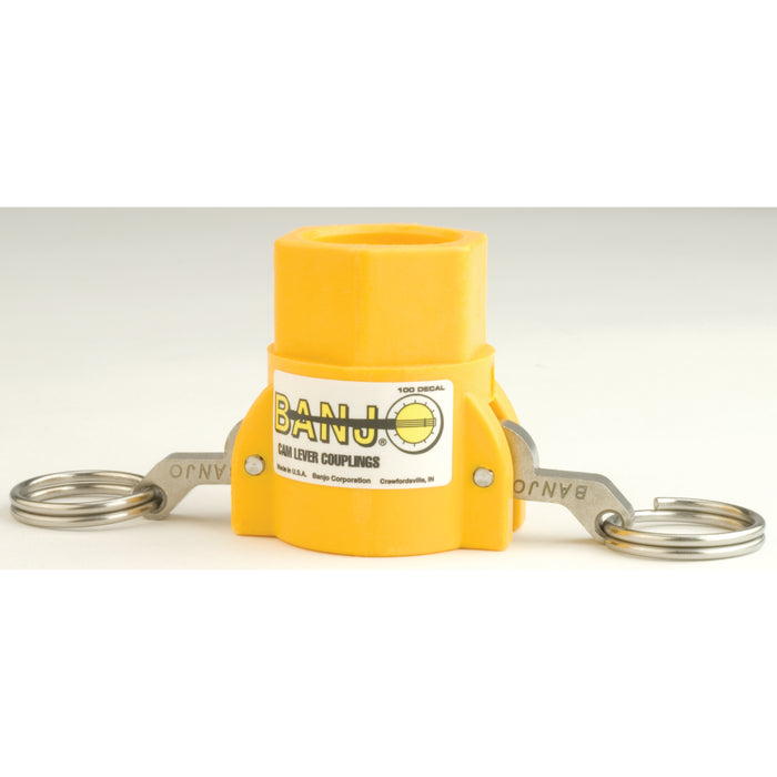 ¾" Female Coupler x ¾" Female Garden Hose
