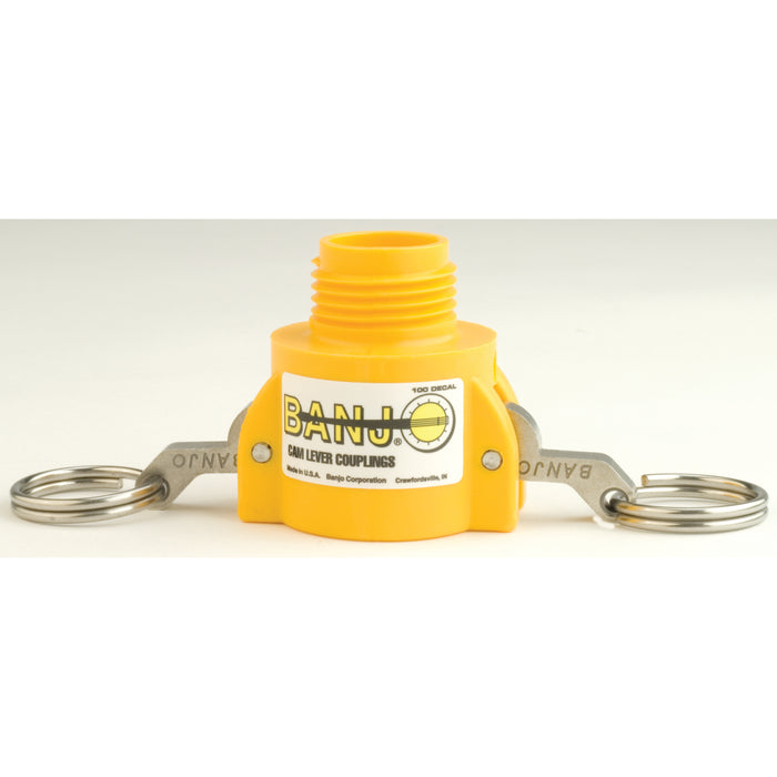 ¾" Female Coupler x ¾" Garden Hose