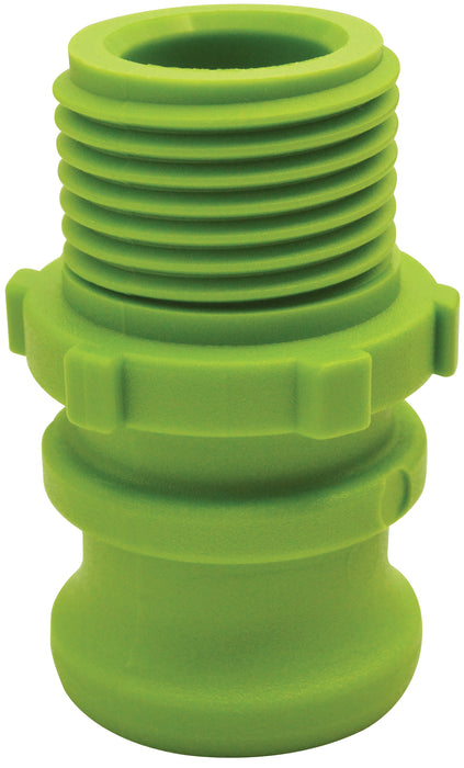 Cam Lock (F) Green 3/4" Male Adapter x 3/4" Male GHT