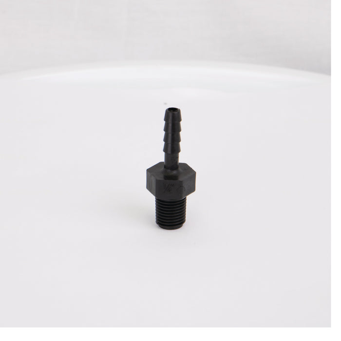 Combination Nipple 1/4" Male NPT x 1/4" Hose Barb