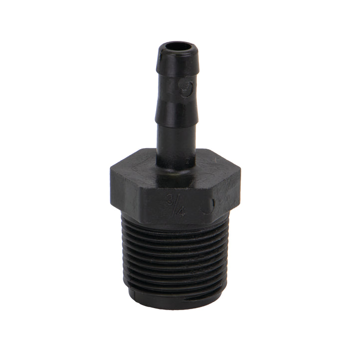 ¾" Male NPT x 3/8" Hose Barb