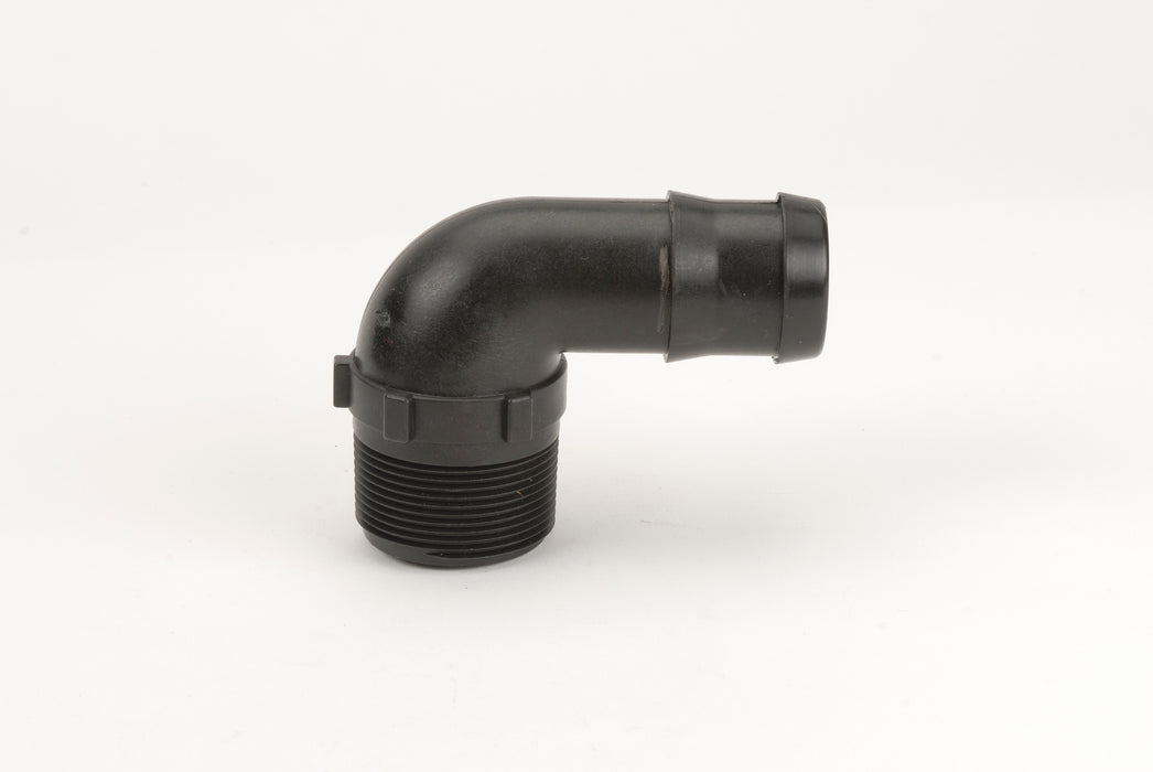 1½" Male Thread x 1½" 90° Hose barb