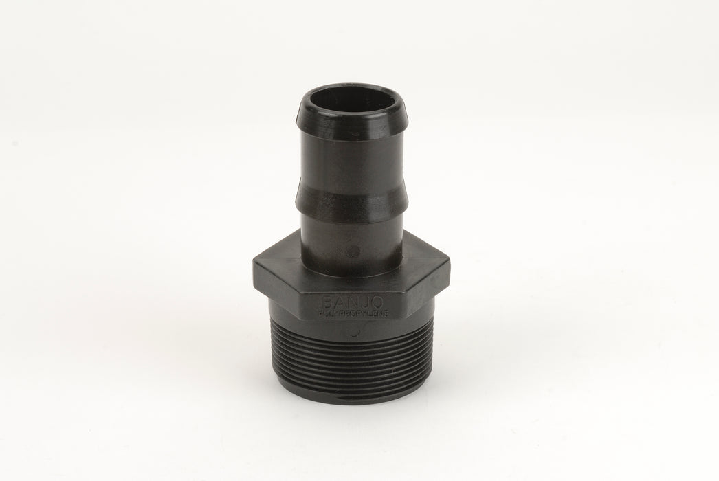 2" Male Thread x 1½" Hose Barb