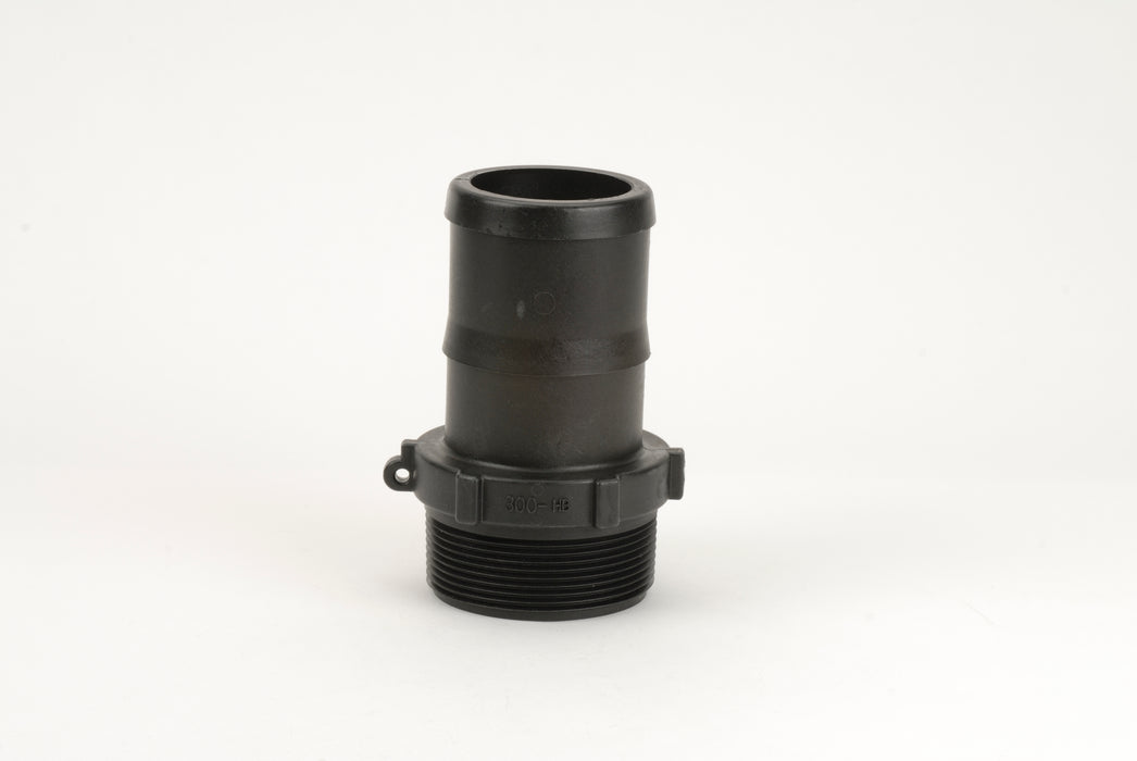 3" Male Thread x 3" Hose Barb