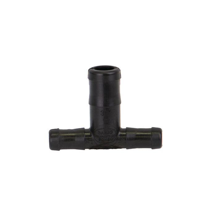½" x ½" x ¾" Hose Barb Tee