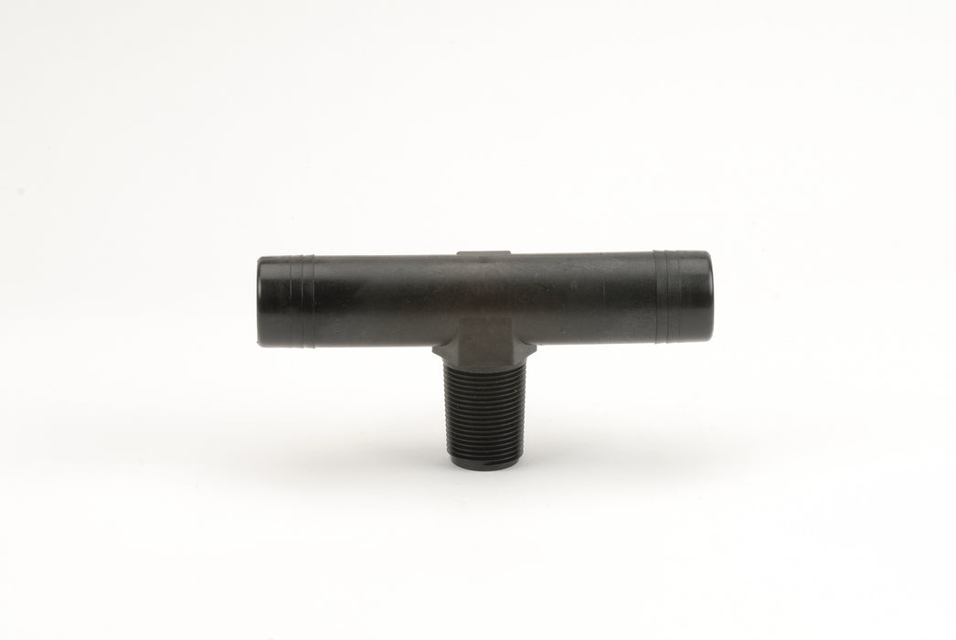1½" Hose Barb x 1½" Hose Barb x 1" Male Thread