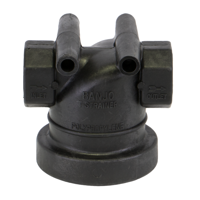 ¾" Poly T Strainer Head