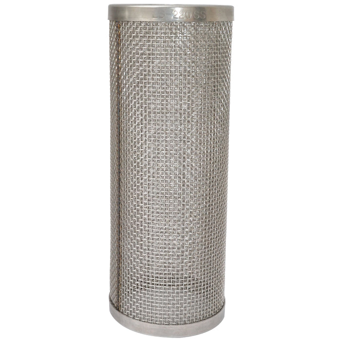 Screen 100 Mesh for 1 1/2" and 2" T-Strainers; 316 Stainless Steel
