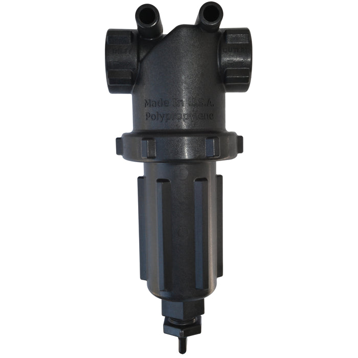 Line Strainer 'T' 1 1/4" Female NPT - 50 Mesh  Stainless Steel Screen