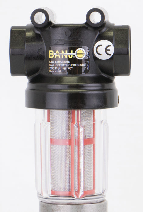 ¾" x ¾" Mini T Strainer with 50