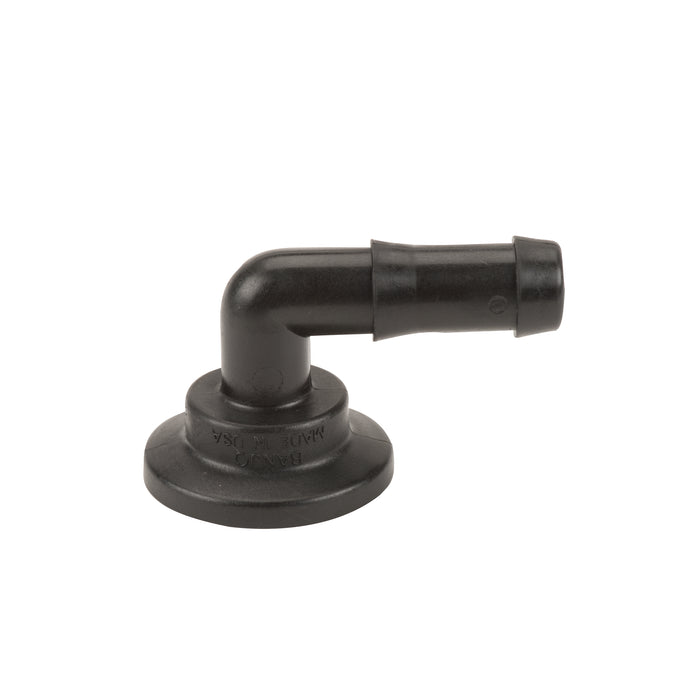 1" Flange x ¾" 90° Hose Barb
