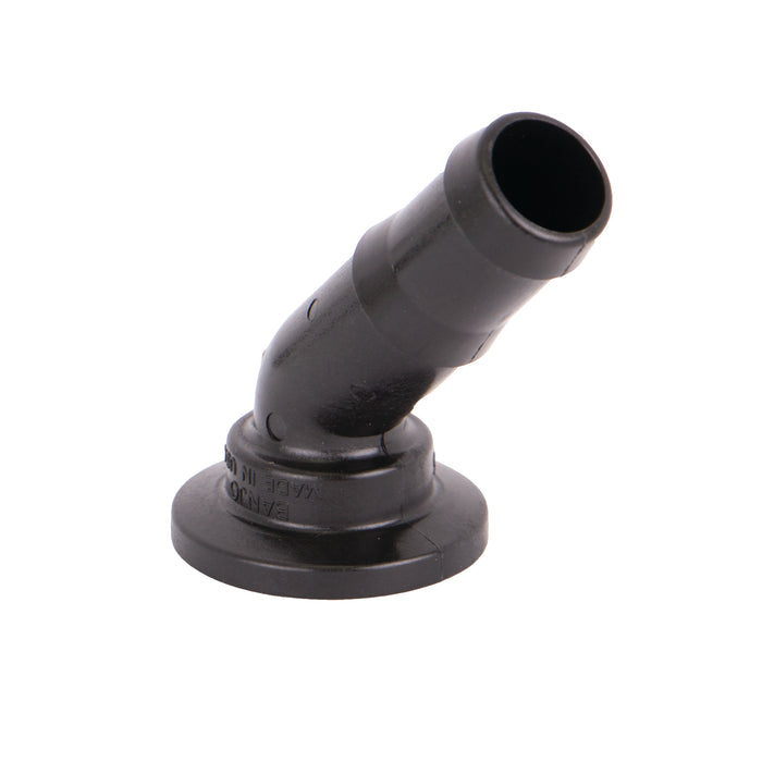 1" Flange x 1" 45° Hose Barb