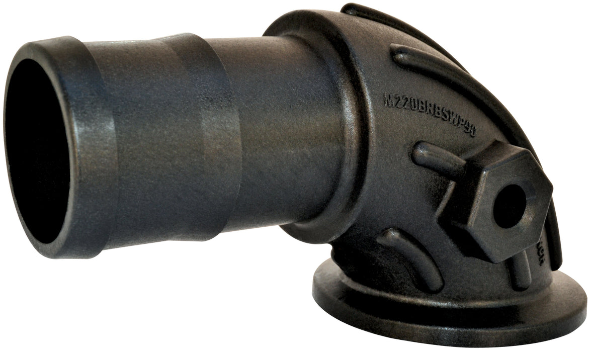 1" Flange x 1" Hose Shank