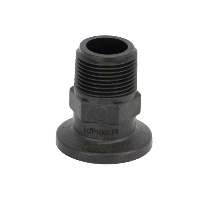 1" Flange x 1" Male Thread