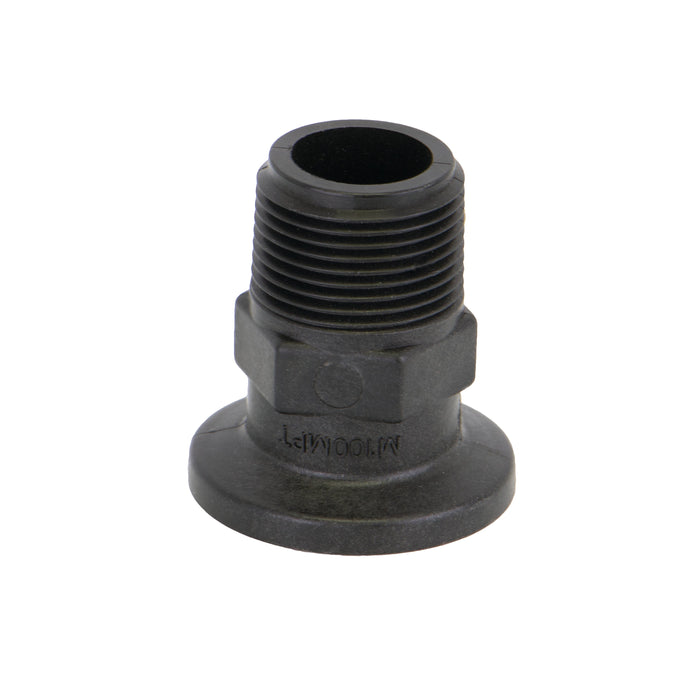 1" Flange x 1" Male Thread