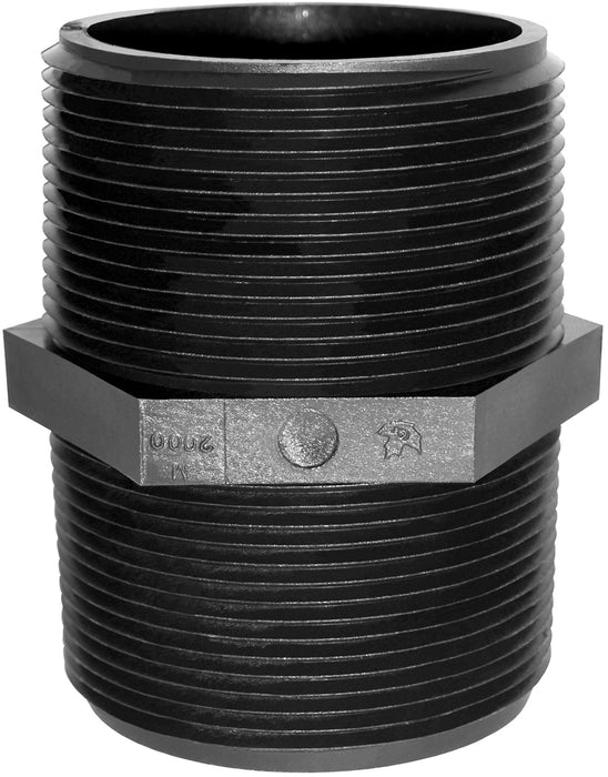Nipple 1/8" Male NPT x 1/8" Male NPT