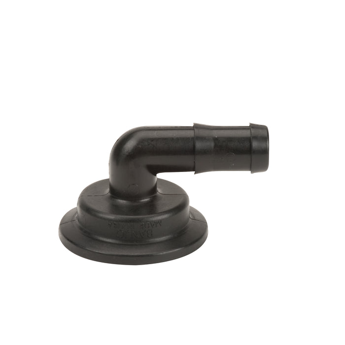 2" Flange x 1" 90° Hose Barb