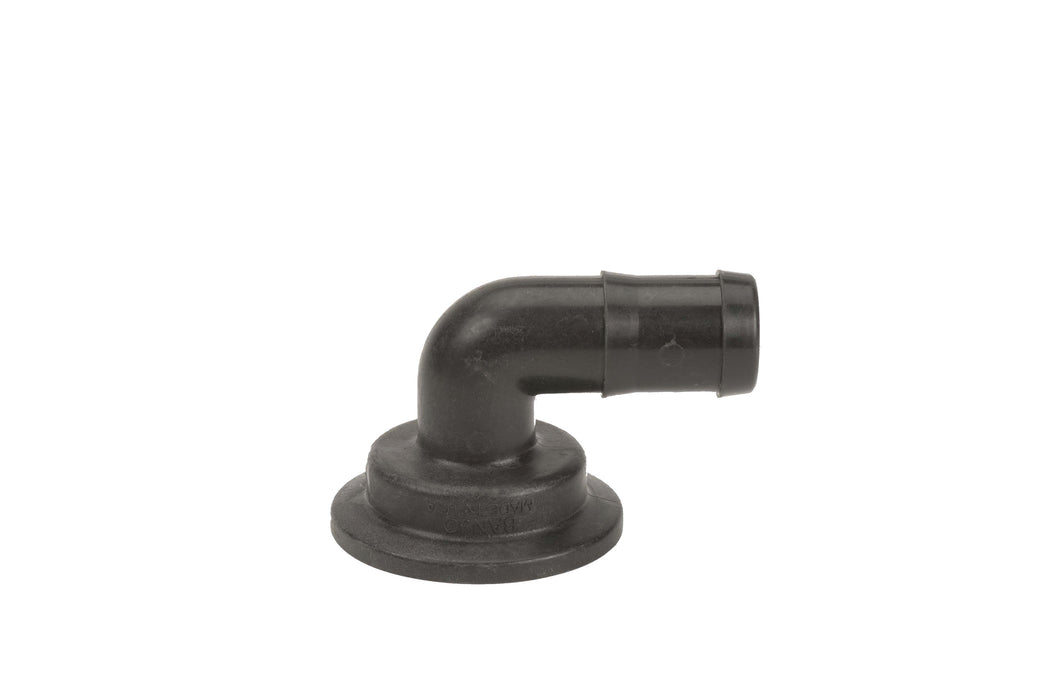 2" Flange x 1¼" 90° Hose Barb