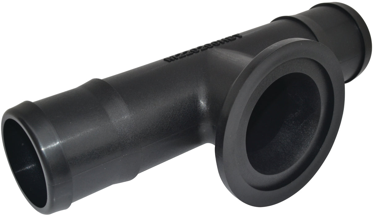 Manifold Flange 2" Female Pipe x 3" Hose Barb  x 3" Hose Barb