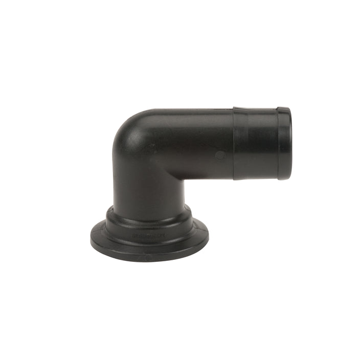 2" FP Flange x 2" 90° Hose Barb
