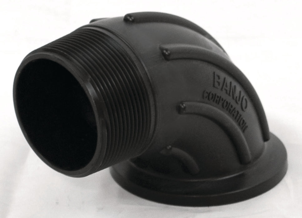 2" Full Port Flange x Male NPT Thread Sweep