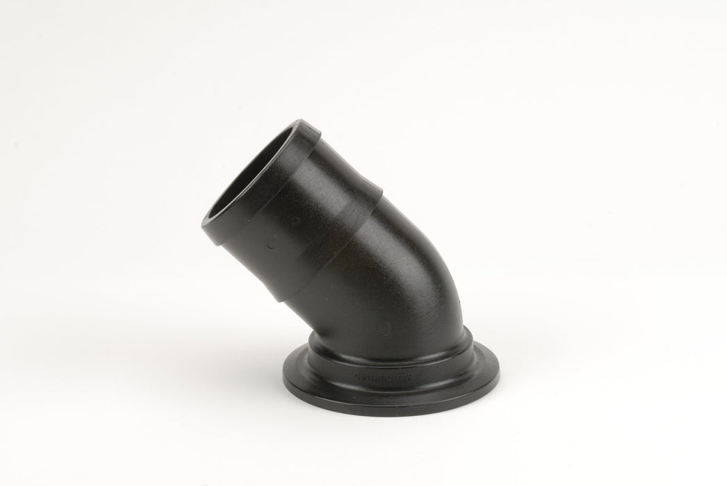 3" Flange x 3" 45 Degree Hose Barb