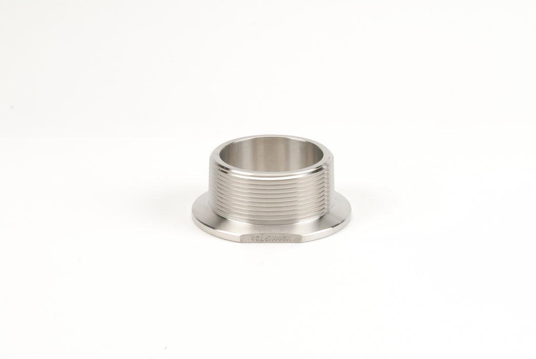 3" Flange x 3" Male Thread SS