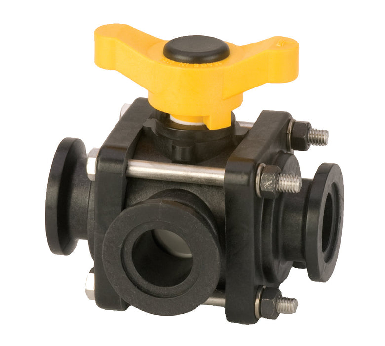 1" 3 Way Side Load Manifold