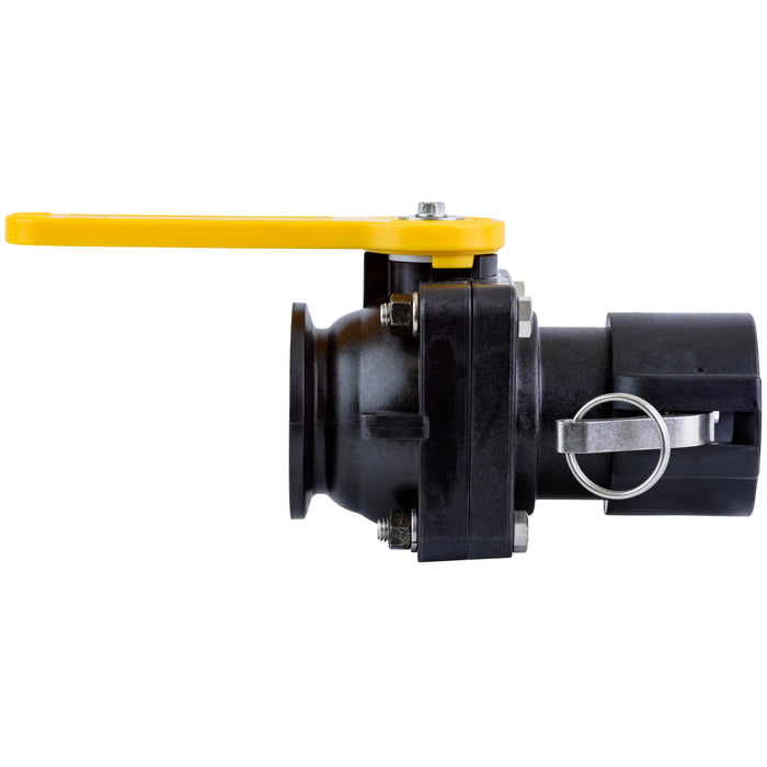 2" Flange x 2" Female Coupler-  Full Port