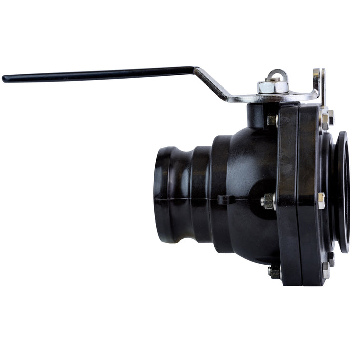 Ball Valve  Stainless Steel Short Series Full Port 3" Male Adapter x 3" Male NPT