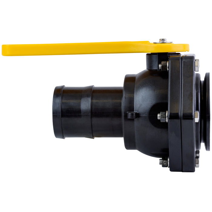 3" Female Pipe Flange x 3" Hose Barb- Full Port