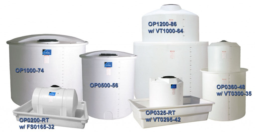 1325 Gallon Open Top Containment Tank Rectangle
