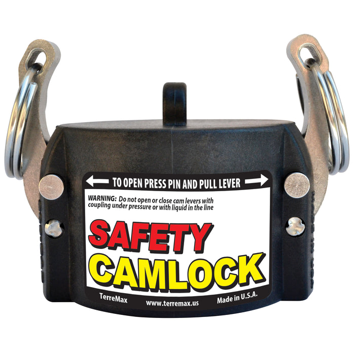 Safety Cam Lock (Cap) 1 1/2" Female Coupler Cap