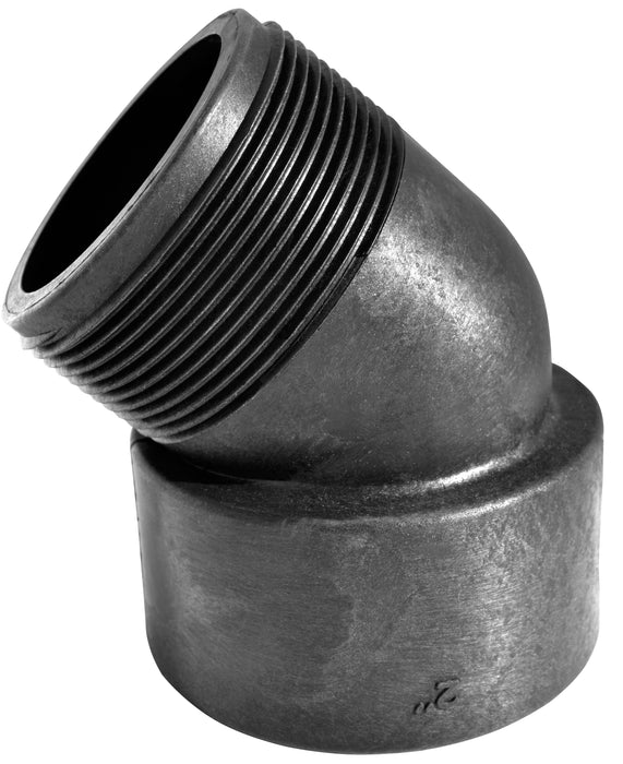 Street Elbow 2" Male NPT x 2" Female NPT 45 Degree
